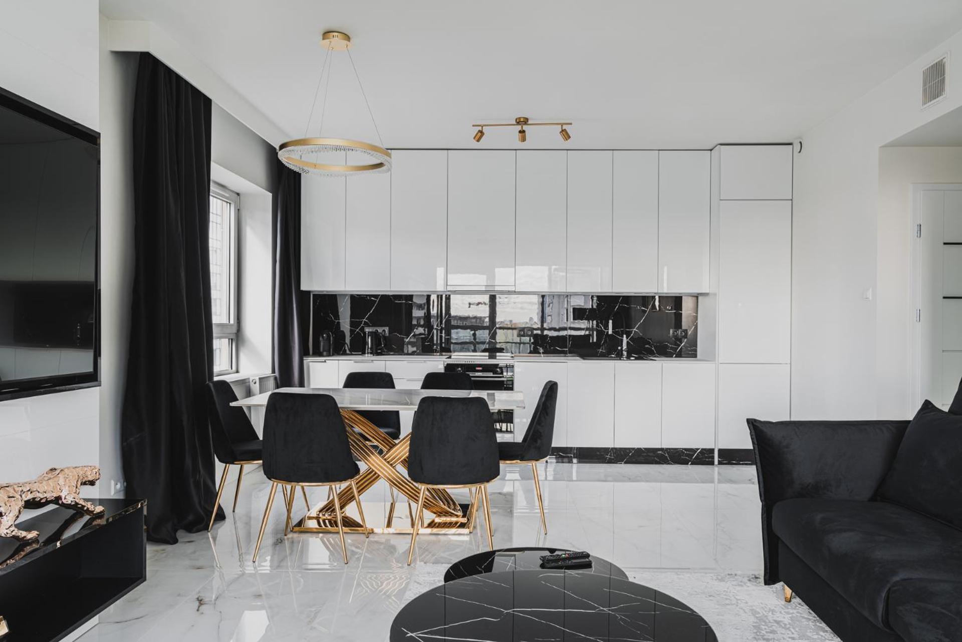 Platinum Towers J&K Daire Varşova Dış mekan fotoğraf