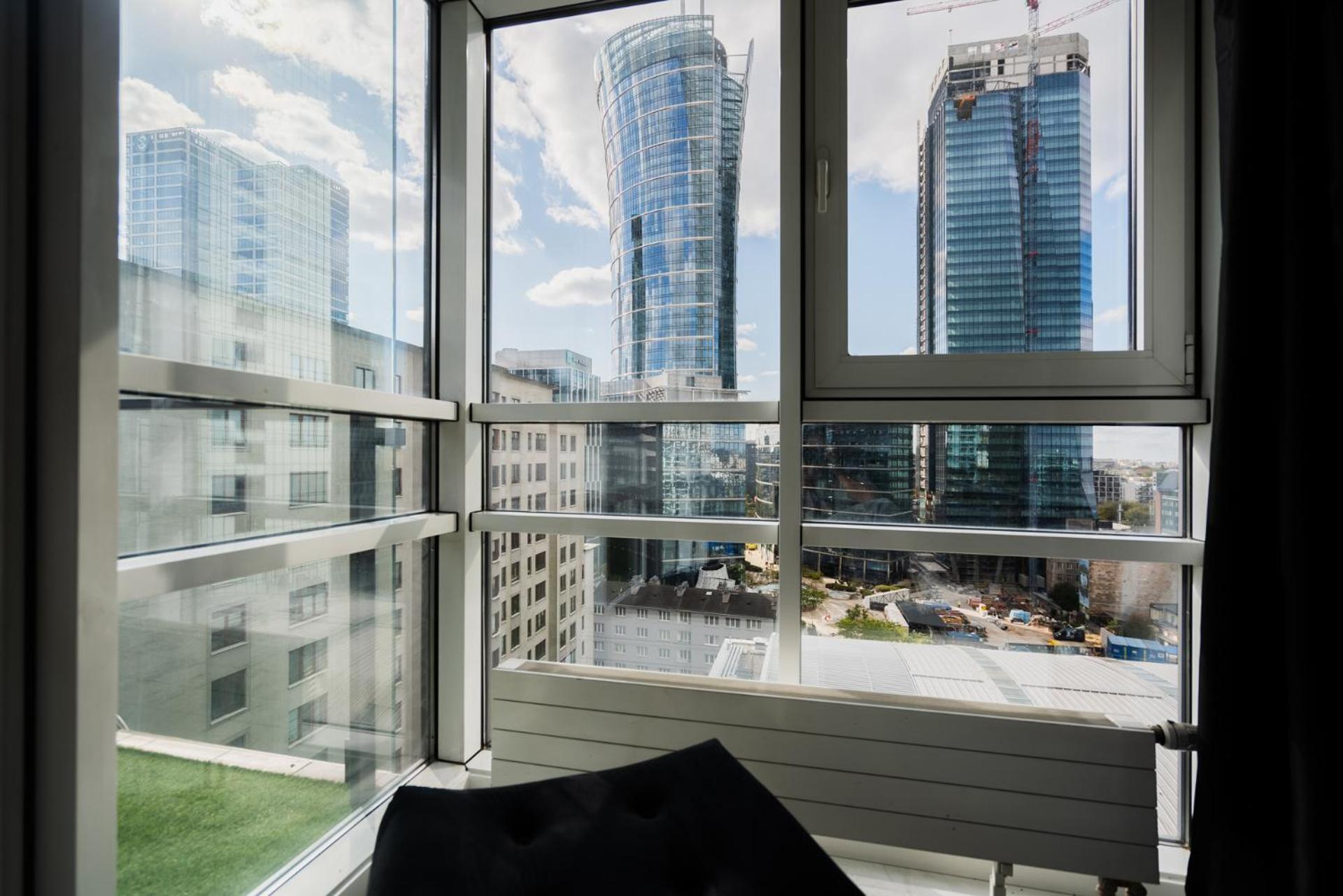 Platinum Towers J&K Daire Varşova Dış mekan fotoğraf